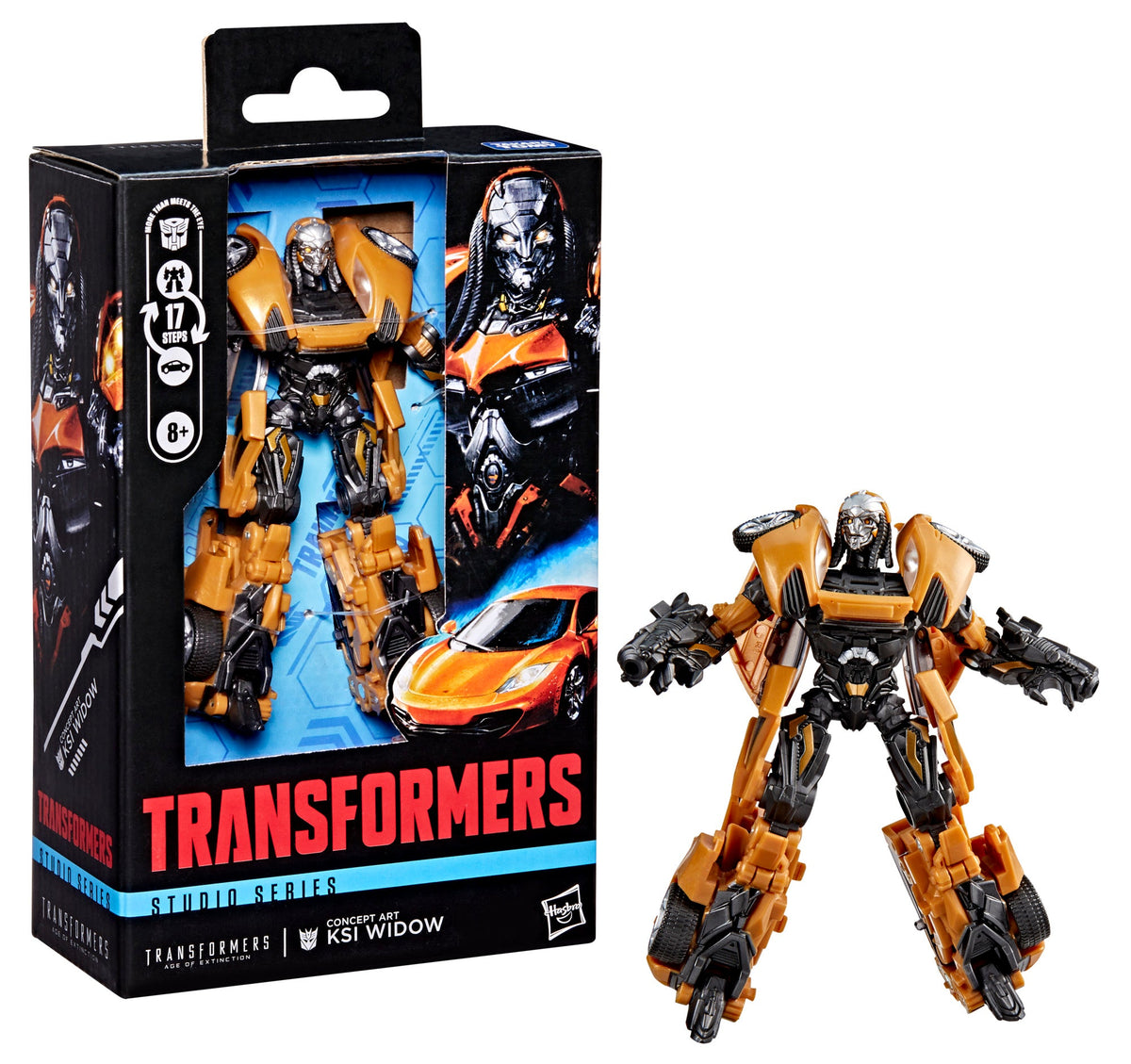 Transformers Studio Series Transformers: L'Âge de l'Extinction Classe Deluxe - KSI Widow (Art conceptuel)