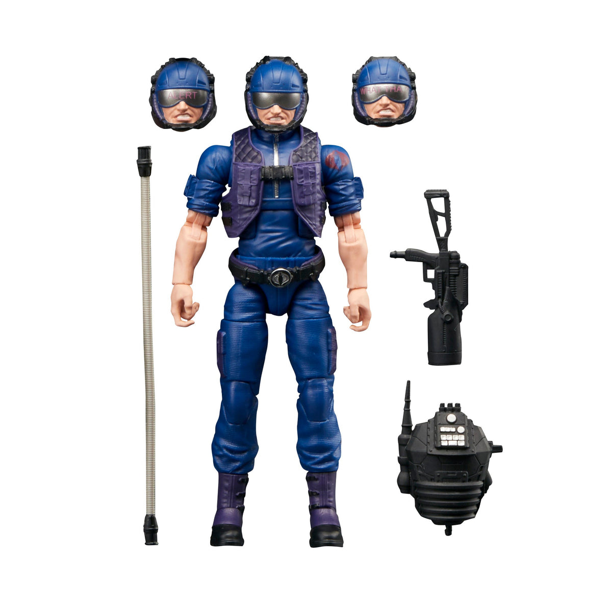 G.I. Joe Classified Series Tele-Viper Rétro (carte blister)