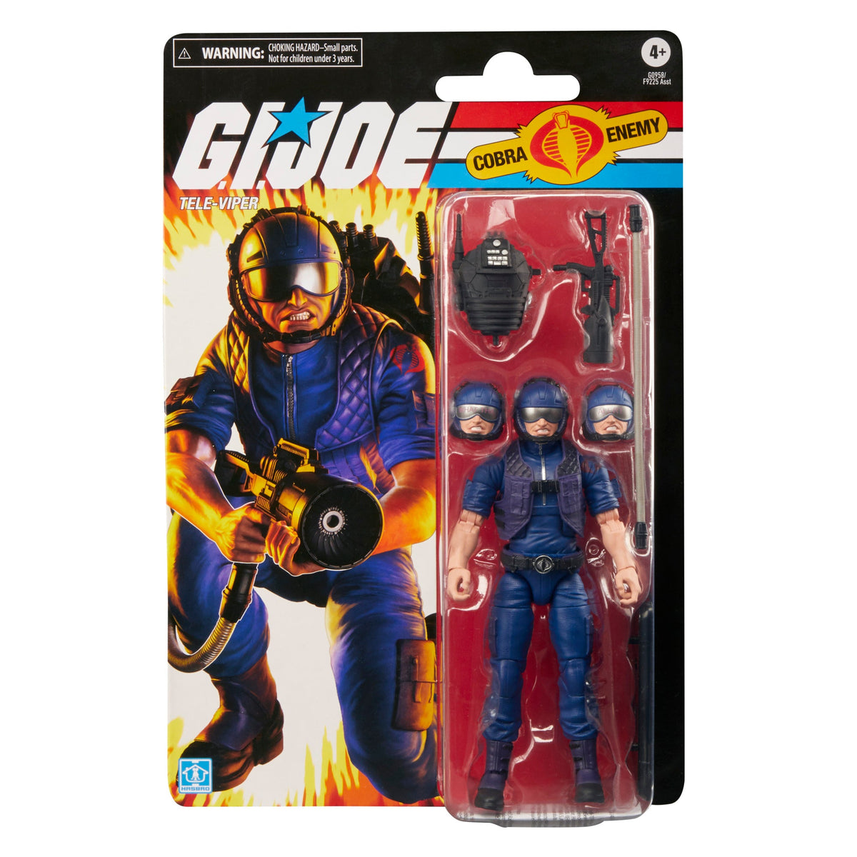 G.I. Joe Classified Series Tele-Viper Rétro (carte blister)