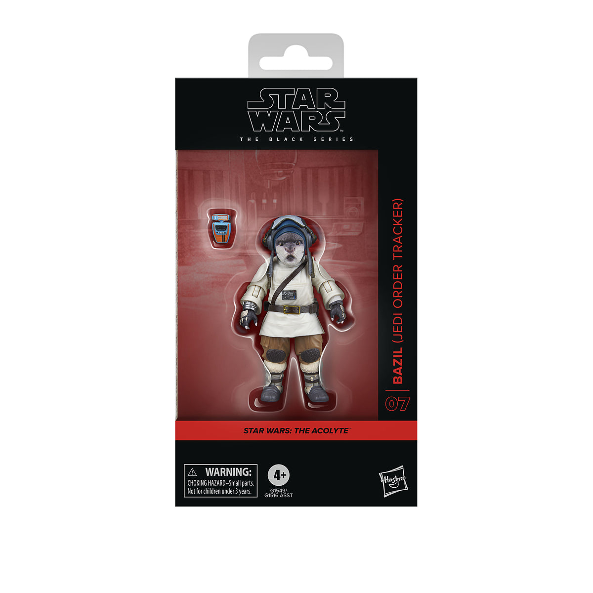 Star Wars The Black Series Bazil (Traqueur de l'Ordre Jedi) (Emballage en Mauvais État)