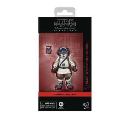 Star Wars The Black Series Bazil (Traqueur de l'Ordre Jedi) (Emballage en Mauvais État)