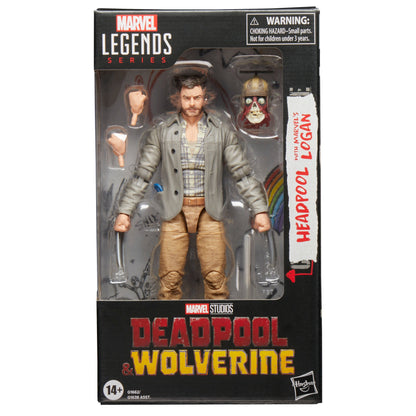 Figurine articulée Headpool et Logan de Marvel Legends Series