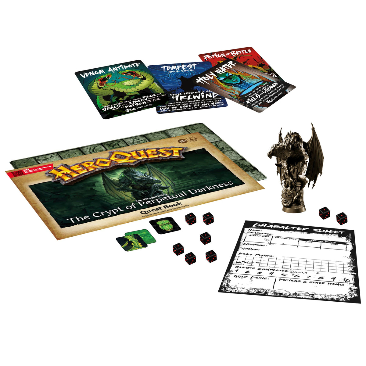 Avalon Hill - HeroQuest - La Crypte des Ténèbres Éternelles
