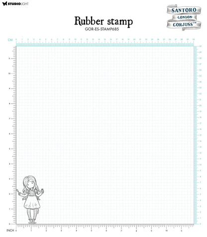 Tampon transparent SAN Living In A Bubble Gorjuss Essentials 1 pièce