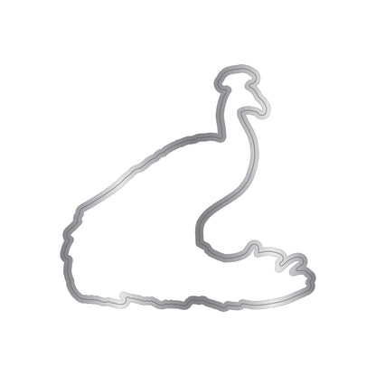 Graceful Plumes Stamp & Die - Proud Peacock 