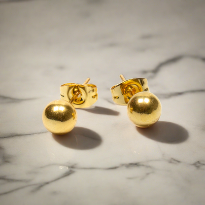 Ball Stud - Gold Plate