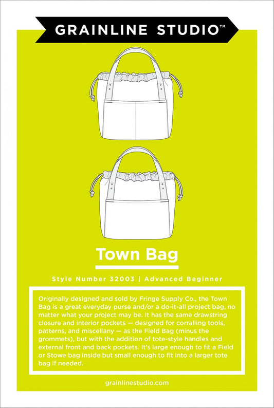 Town Bag by Grainline Studio