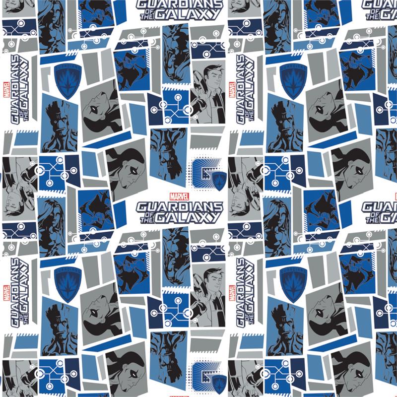 Marvel Les Gardiens de la Galaxie - Tuiles en bleu