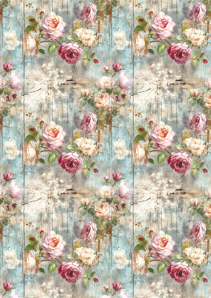 Tissue Paper A4 6/Pkg My Secret Garden