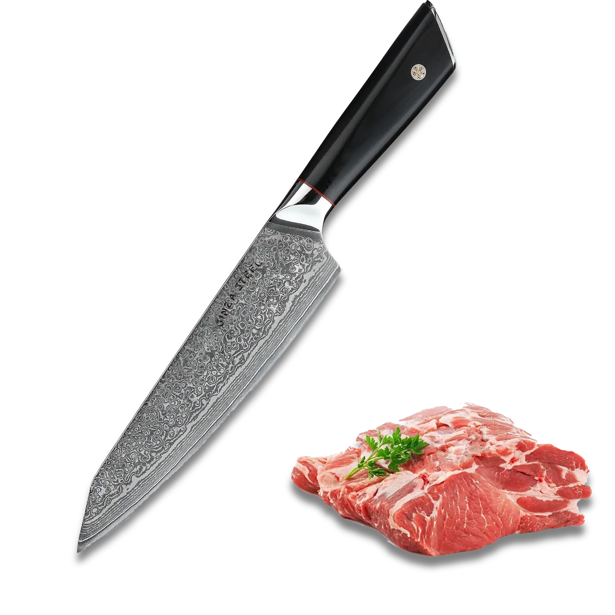 HAGAKURE 21 | Chef Knife 8" - 67 Layer AUS 10 Steel
