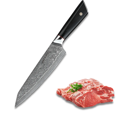 HAGAKURE 21 | Chef Knife 8" - 67 Layer AUS 10 Steel