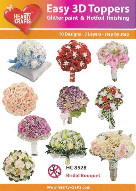 Easy 3-D - Bouquet de mariée (10 designs différents)
