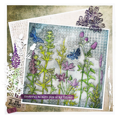 HE Cutting Die Thistle Nature's Dream 2 - 3 PC