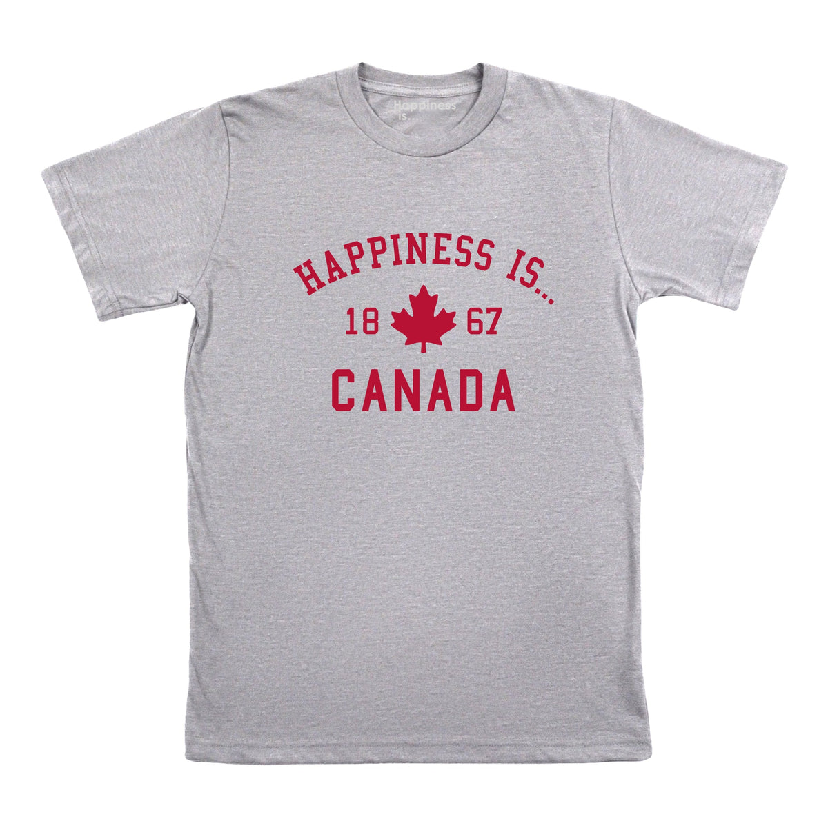 Men's Canada 1867 T-shirt, Heather Grey