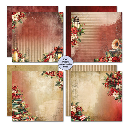 3Quarter Designs Holly Jolly 6x6 Paper Pack