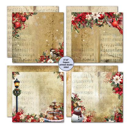 3Quarter Designs Holly Jolly 6x6 Paper Pack