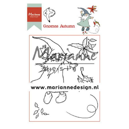 Marianne Design Clear Stamps Les Gnomes d'Hetty Automne