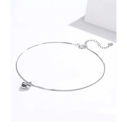 The Essential 925 Sterling Silver Charm Anklet