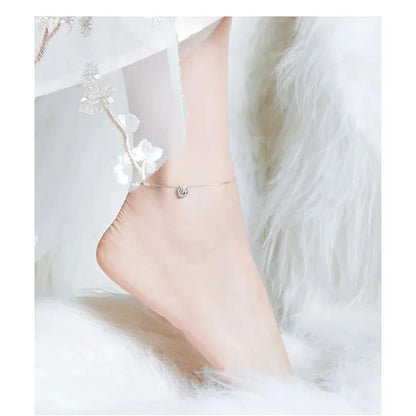 The Essential 925 Sterling Silver Charm Anklet