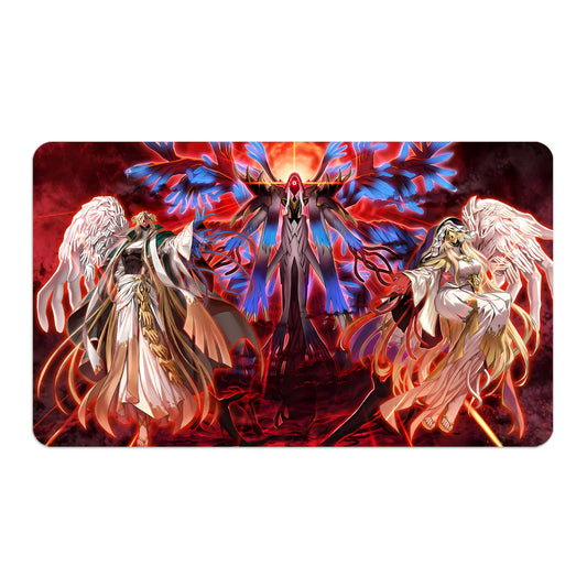 Hecahands Archetype TCG Playmat – 24 x 14 in – Cloth & Rubber