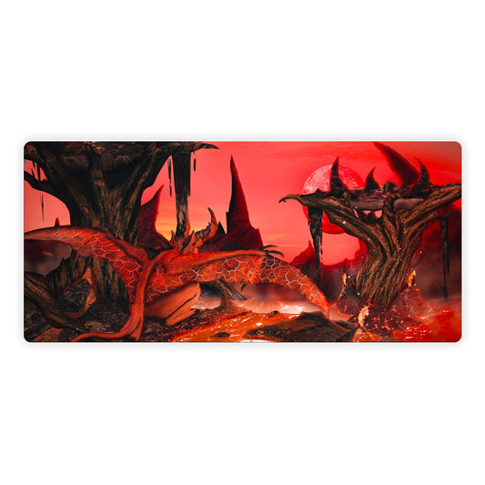 Tapis de souris Démon de l'enfer et Créature démoniaque
