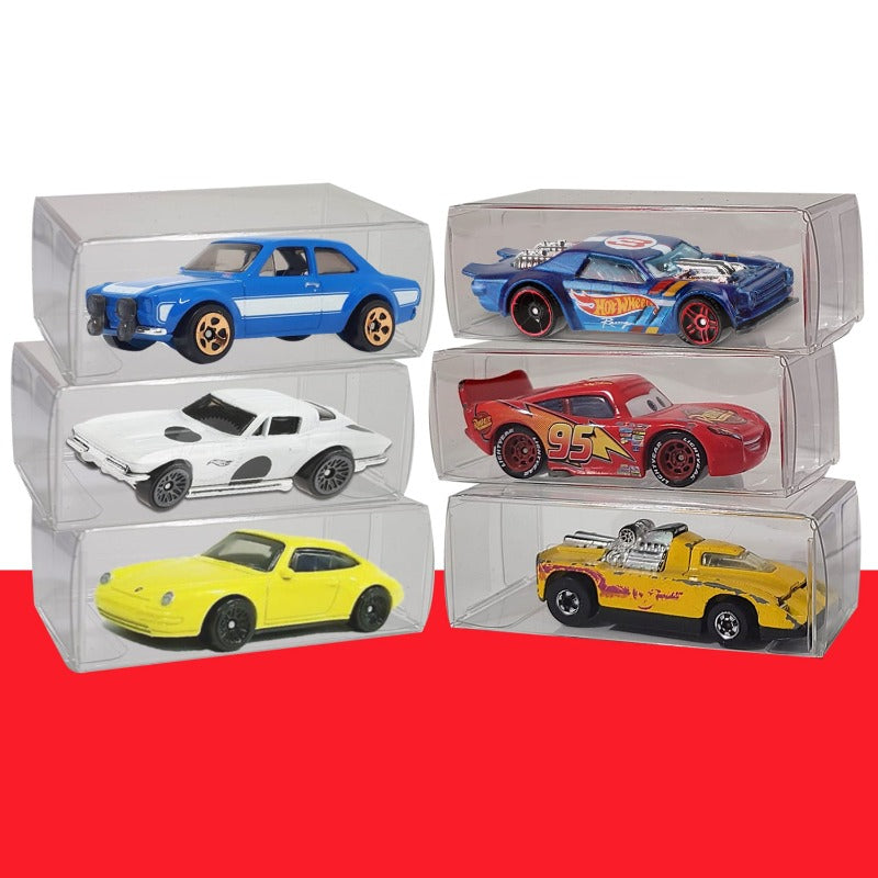 Hot Wheels Matchbox EVORETRO Protecteur pour voiture non emballée - Paquet de 50