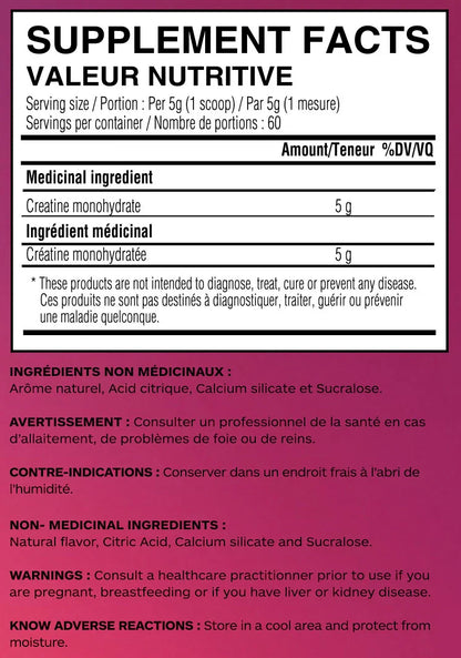 Créatine Unity Supplements