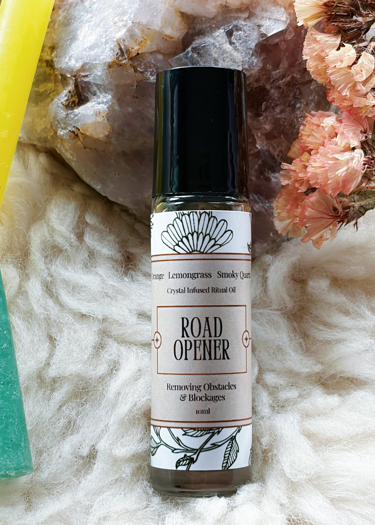 Road Opener Crystal Infused Ritual Oil