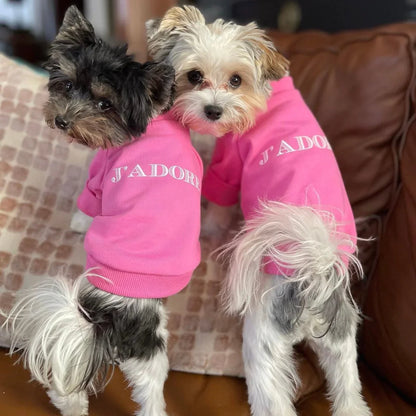 J’adore Dog Pullover – Luxury Knit Sweater for Dogs