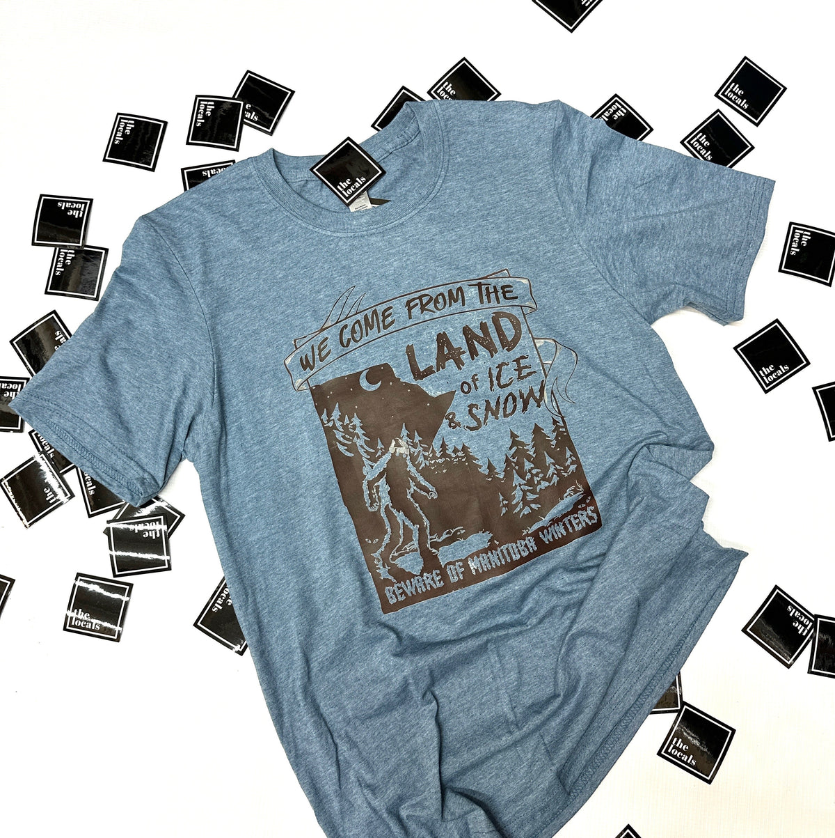 T-shirt du pays de glace et de neige