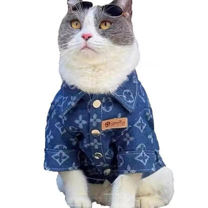 Chemise en jean Chewy Pawtton – Chemise pour chien