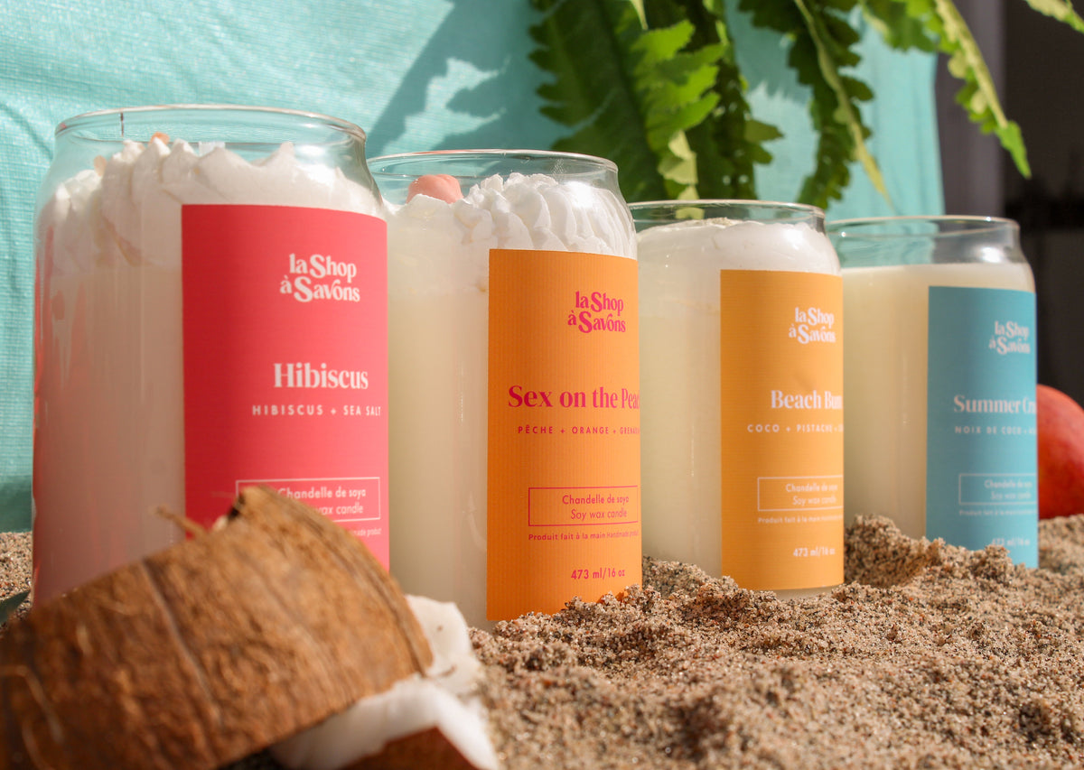 Chandelle de soya 16 oz - Sex on the Peach
