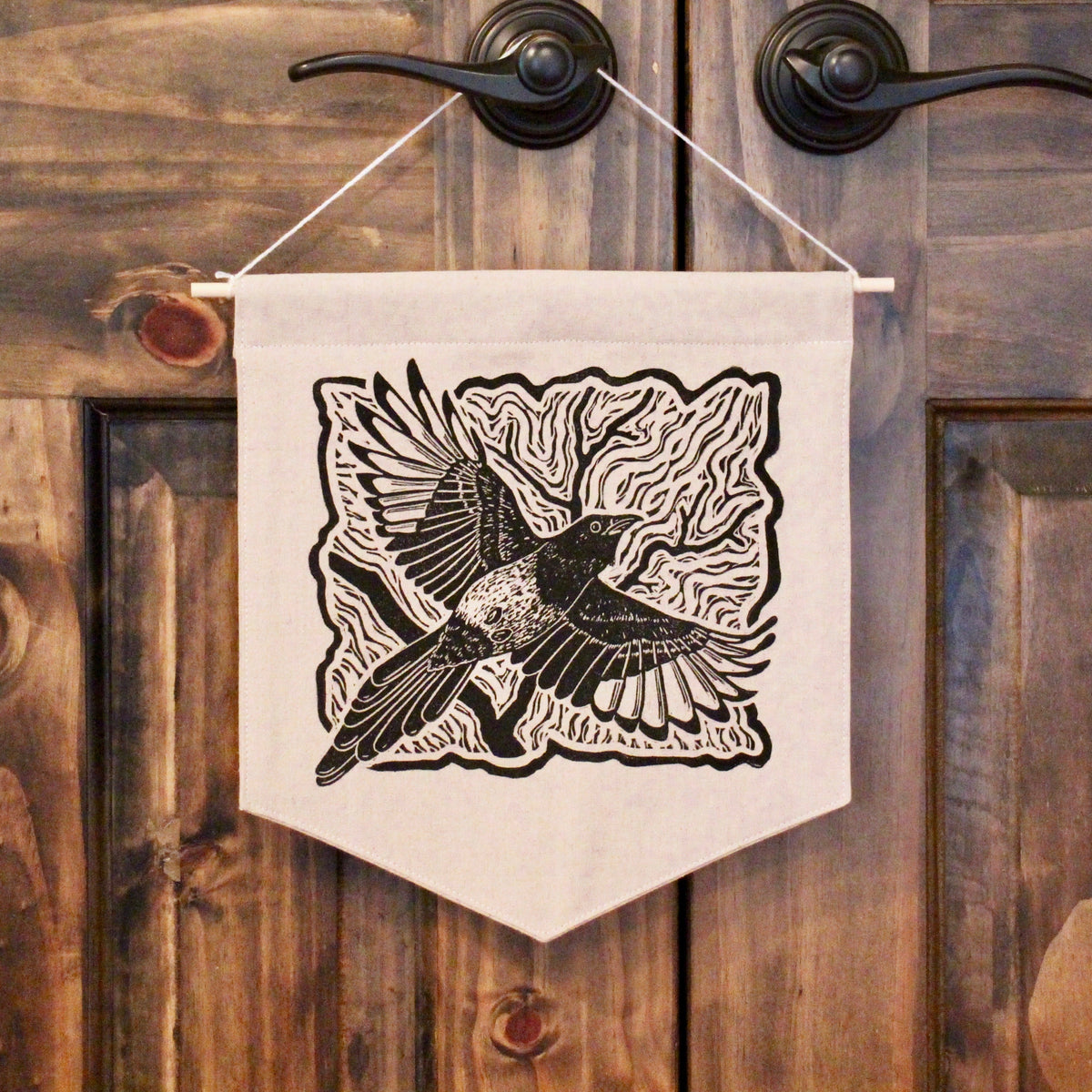 Wall Hanging: 'Magpie'