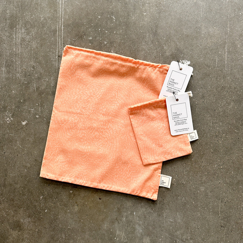 Sac à provisions Mandarine