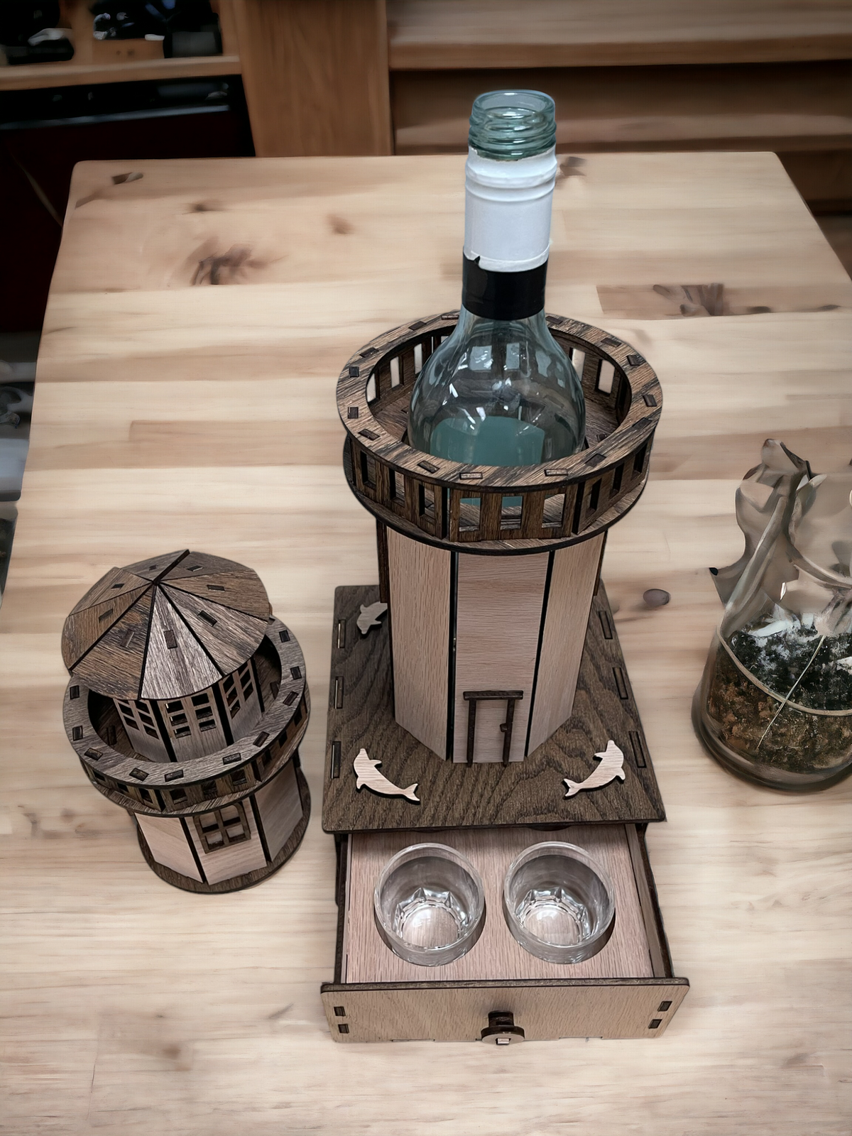 Boîte à vin Phare