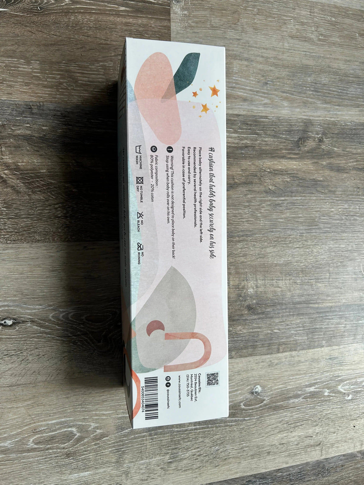 Lateral Positioning Pillow for Plagiocephaly