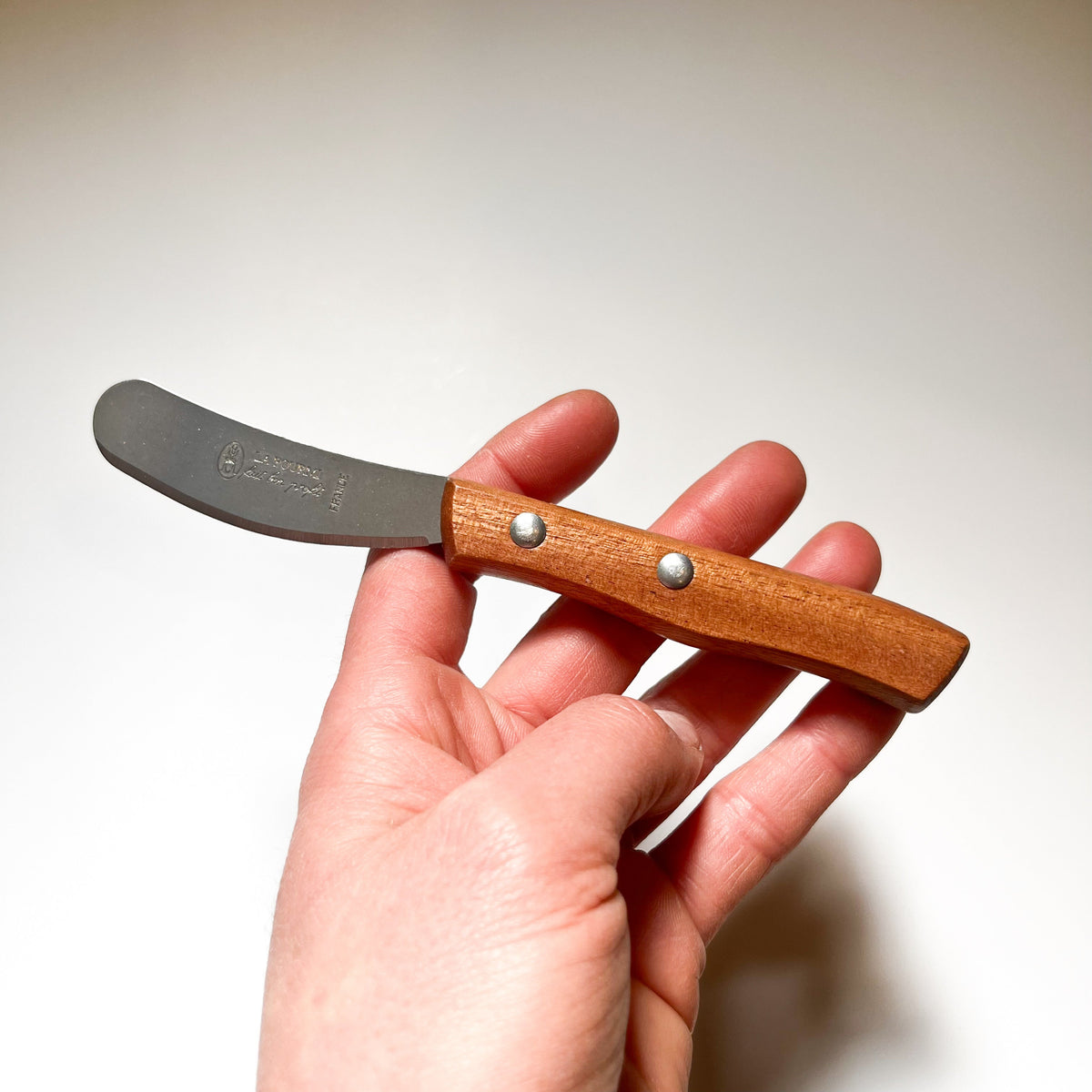 Butter knife, rosewood handle