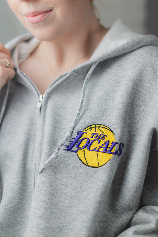 Le sweat à capuche zippé Locals Basketball