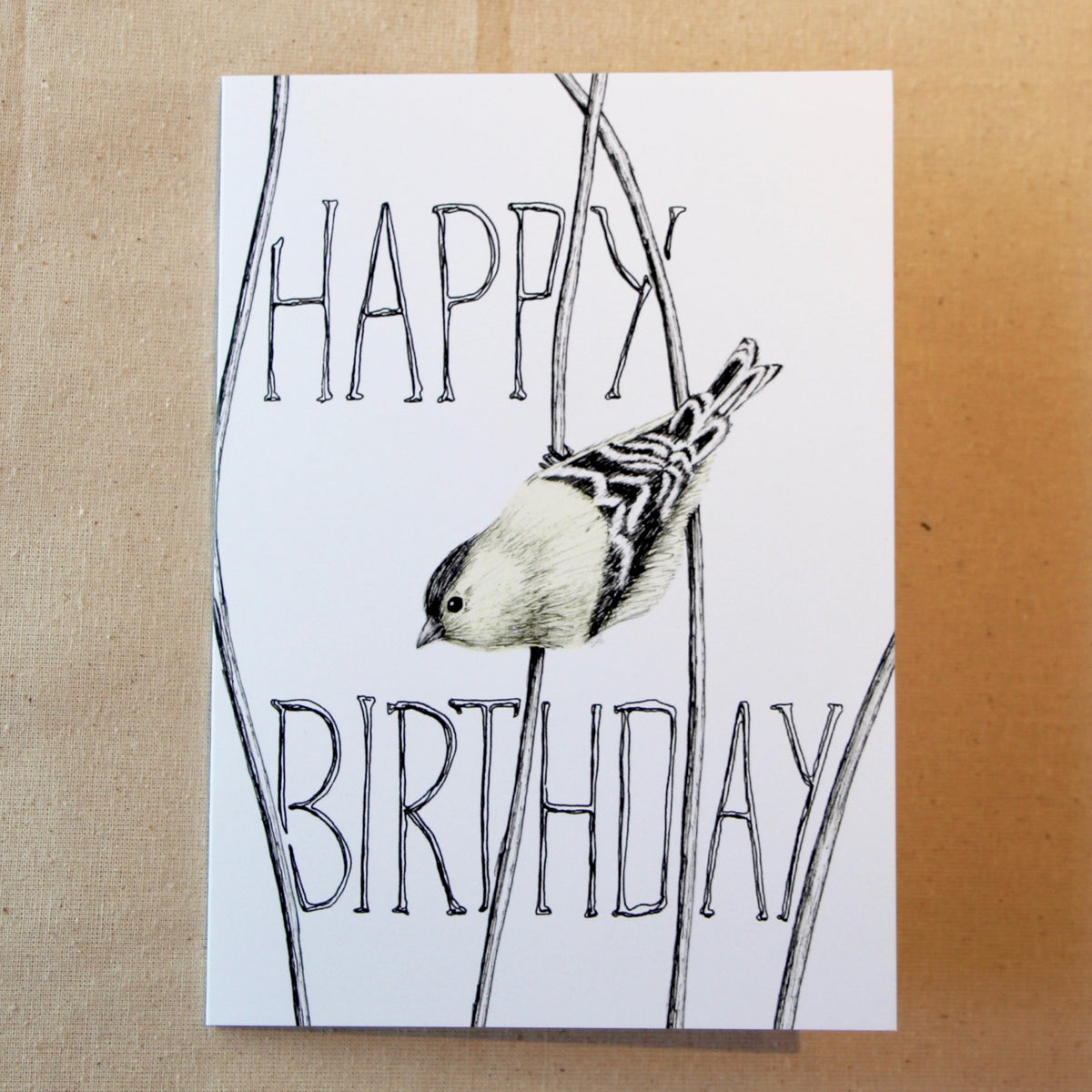 'Happy Birthday' Little Bird Card
