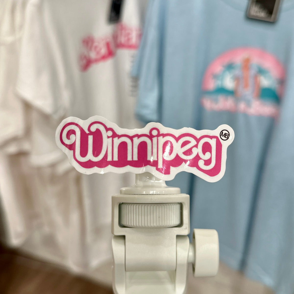 Winnipeg (MB). Autocollant