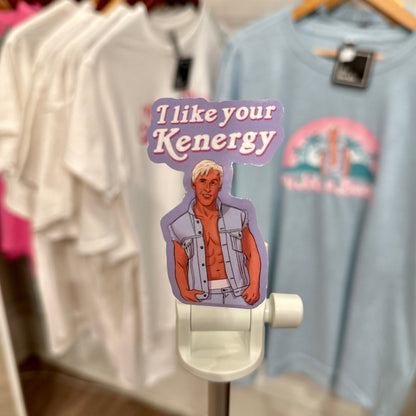 J'aime votre autocollant Kenergy.