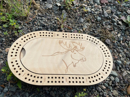 Jeu de cribbage de voyage pour 2 joueurs