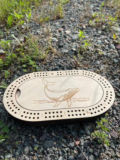 Jeu de cribbage de voyage pour 2 joueurs