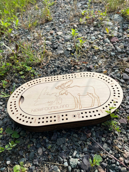 Jeu de cribbage de voyage pour 2 joueurs