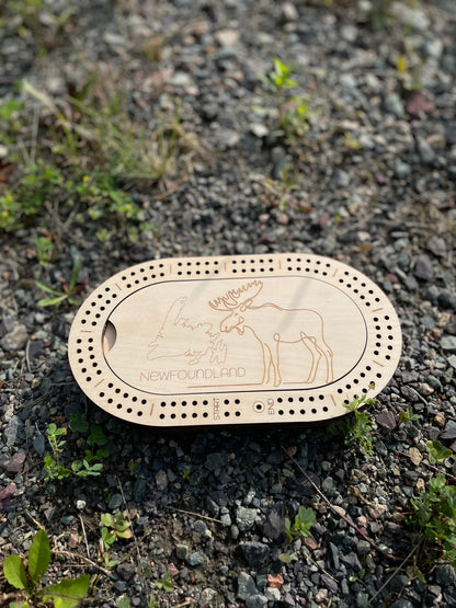 Jeu de cribbage de voyage pour 2 joueurs