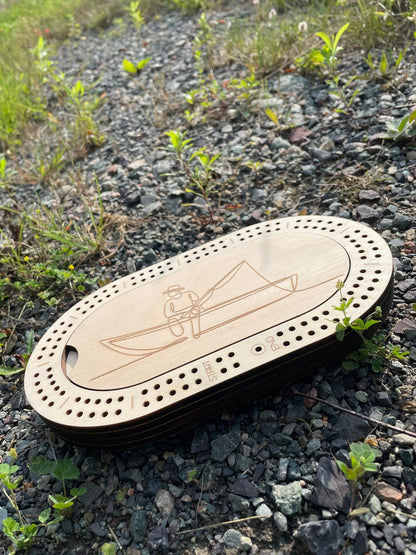 Jeu de cribbage de voyage pour 2 joueurs