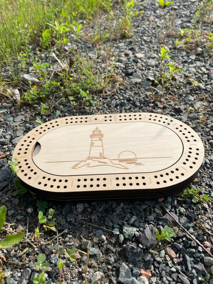 Jeu de cribbage de voyage pour 2 joueurs
