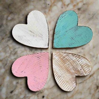 Wooden Heart Coaster