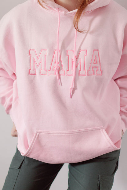 Personnalisation du pull Pink Mama uniquement