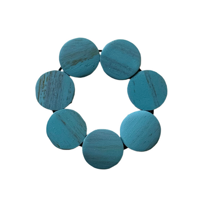 Elasticated Disc Bracelet